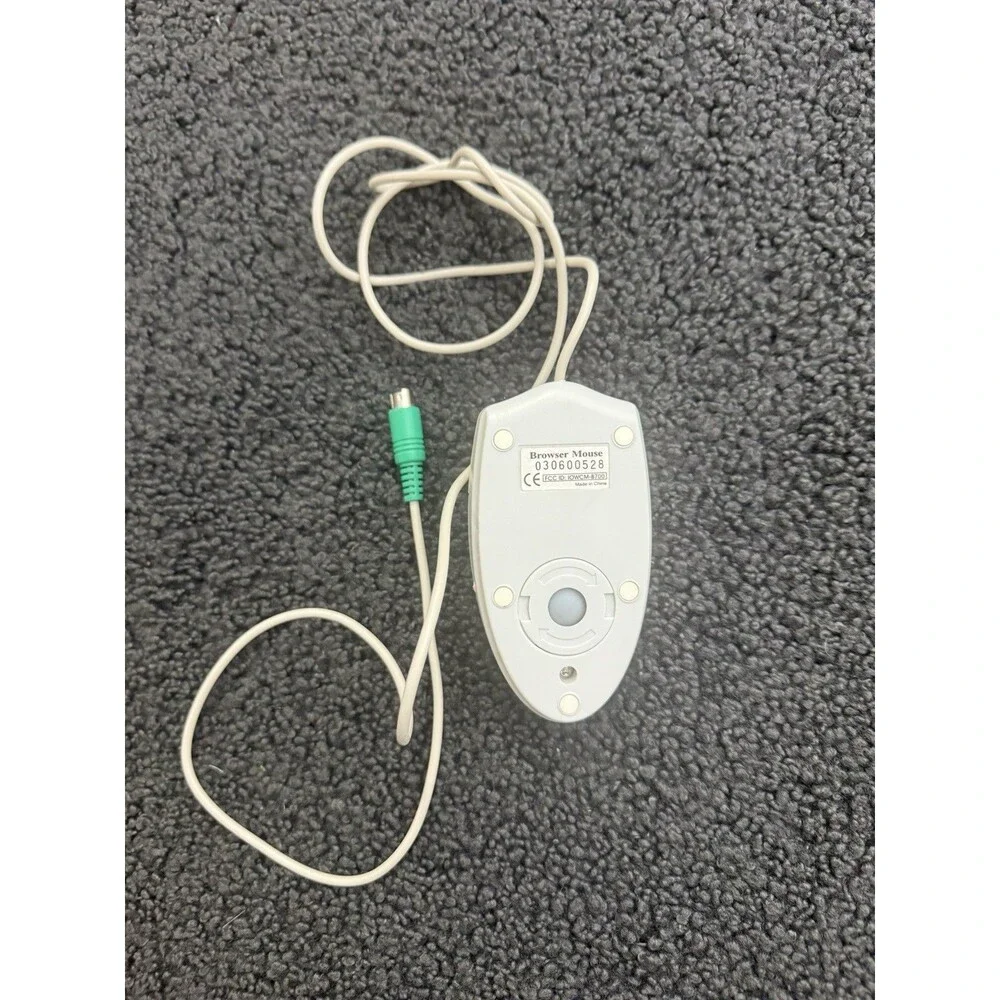 Vintage Micro Innovations Trackball Mouse | PS/2 | Gray |